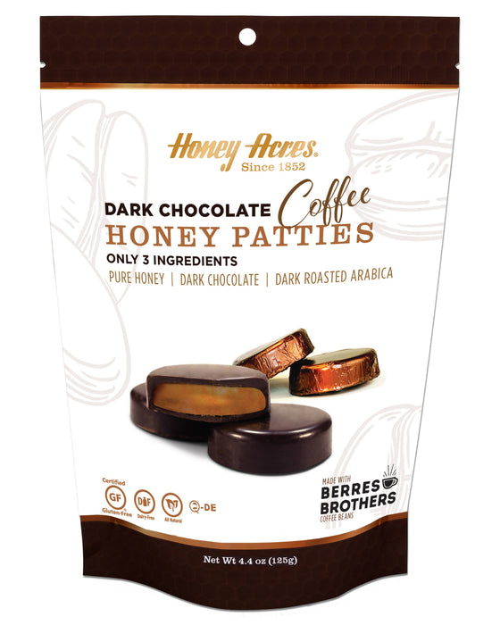 Honey Acres Inc. - Dark Chocolate Coffee Honey Patties