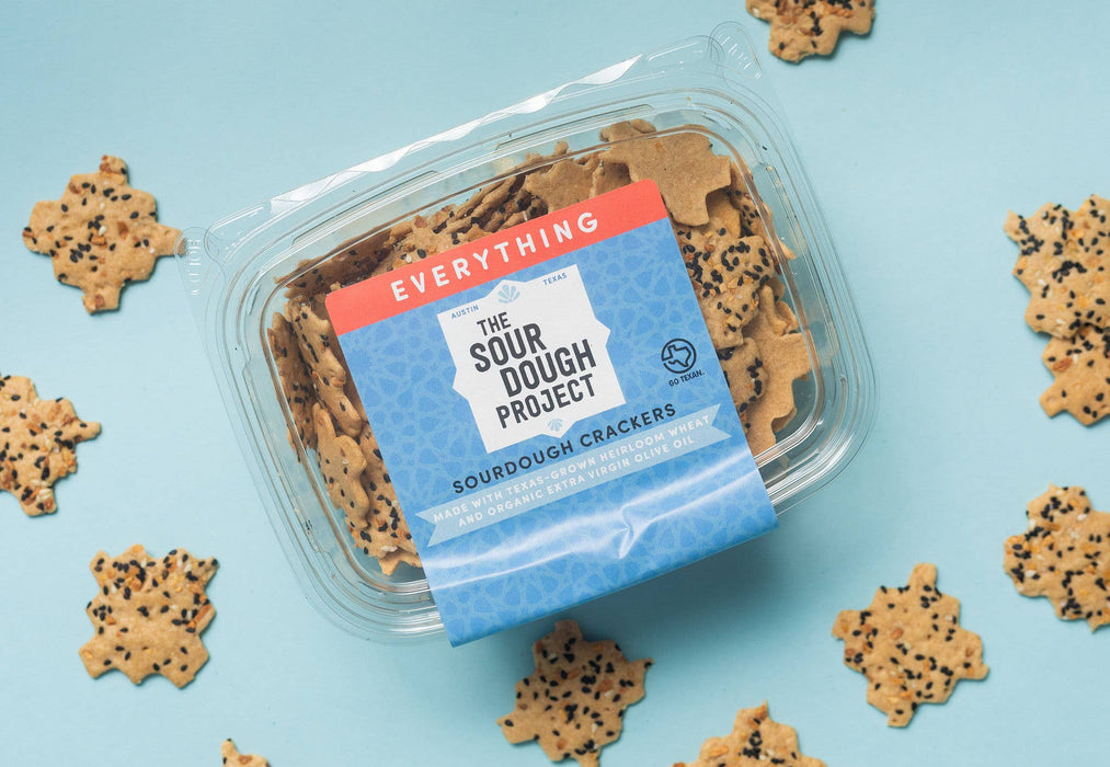 The Sourdough Project - Everything Sourdough Crackers 6oz