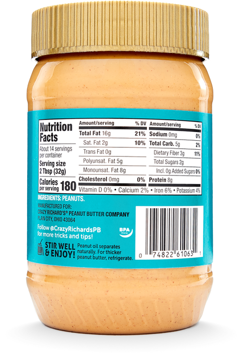 Creamy Natural Peanut Butter