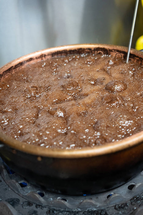 Cocoa Spiced Honey Caramels