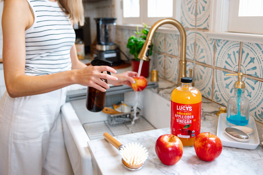 Lucy's - Lucy's Family Owned - Organic Apple Cider Vinegar 34oz.