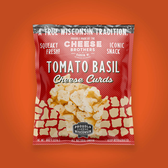 Tomato Basil Cheese Curds