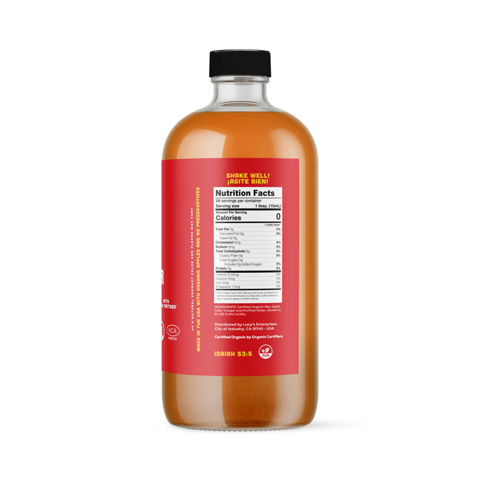 Lucy's - Lucy's Family Owned - Organic Apple Cider Vinegar 34oz.