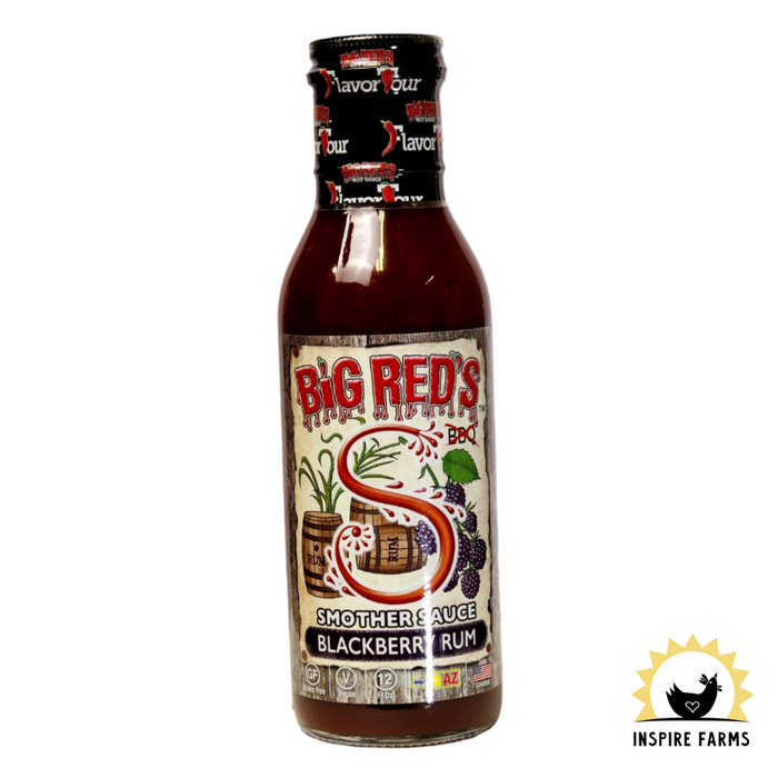 Big Red’s Blackberry Rum Smother Sauce - 12 oz