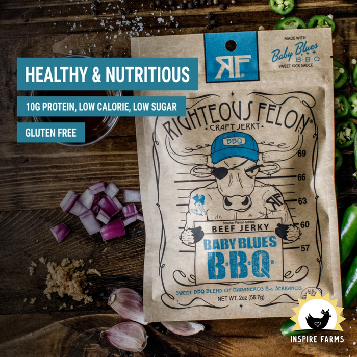 Bootleggin' BBQ Beef Jerky 2oz