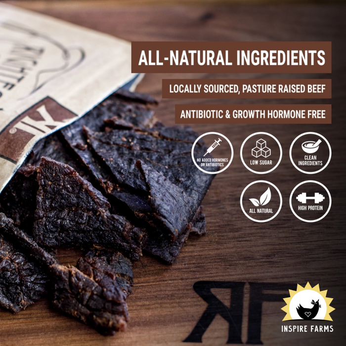Bourbon Franklin Beef Jerky 2oz