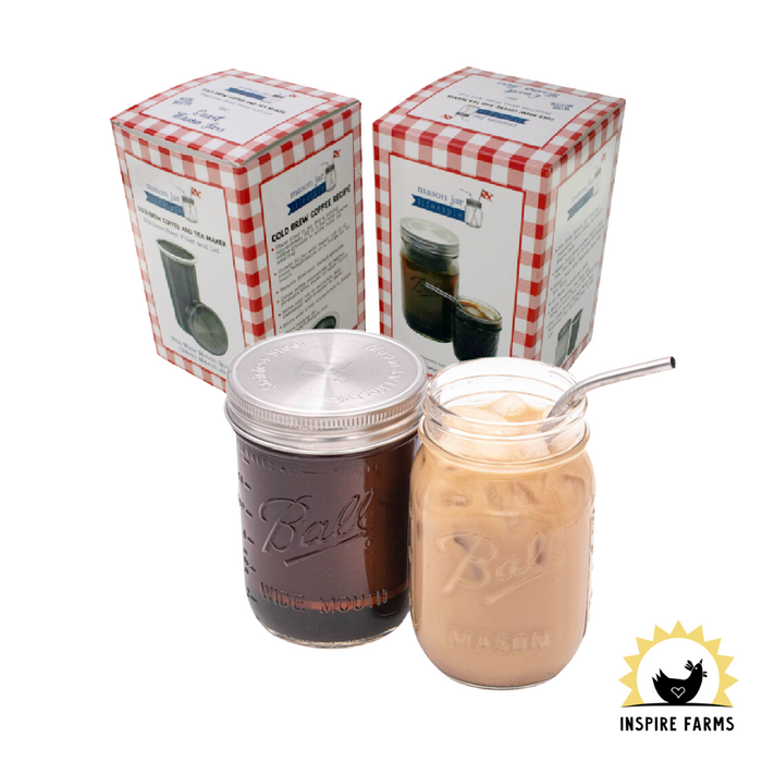 Cold Brew Coffee and Tea Maker Stainless Steel Filter Kit