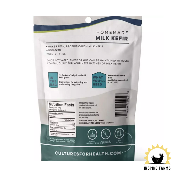 Cultures for Health - Milk Kefir Grains