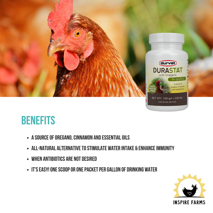 DuraStat with Oregano for Poultry 100g