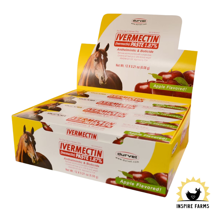 Ivermectin Paste Apple Flavor – Horse Dewormer