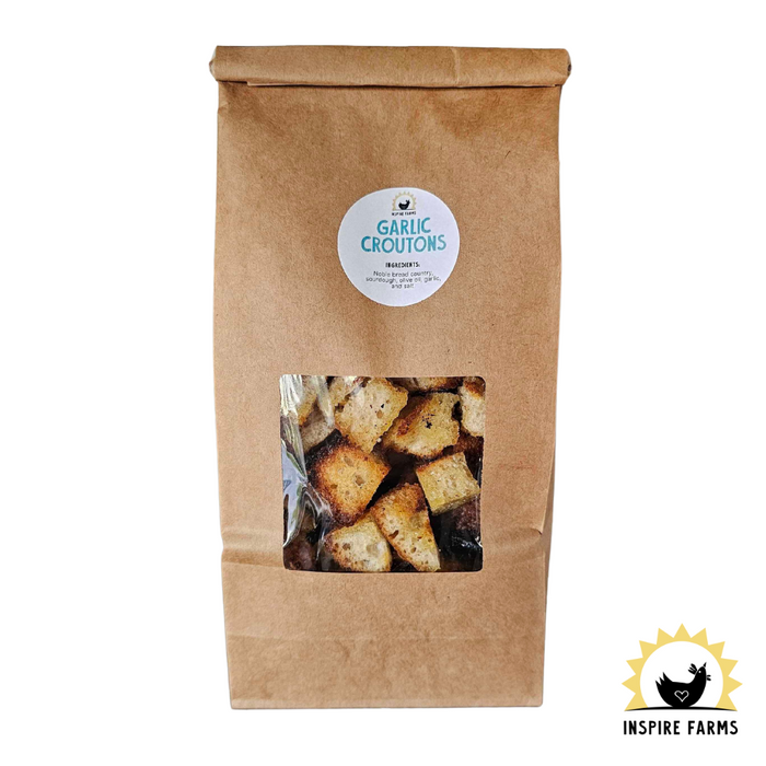 Inspire Farms Garlic Croutons