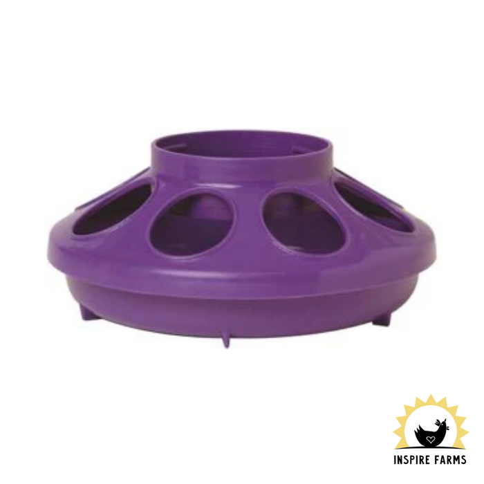 Little Giant Plastic Feeder Base 1qt