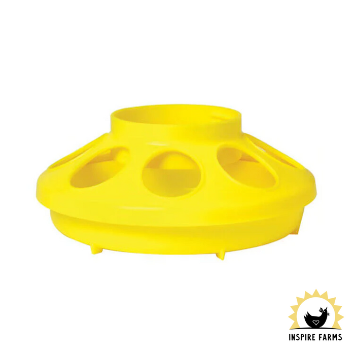 Little Giant Plastic Feeder Base 1qt