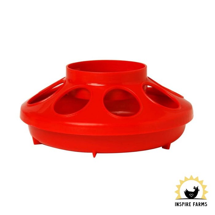 Little Giant Plastic Feeder Base 1qt