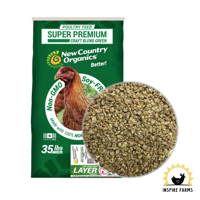 New Country Organics Gamebird Crumbles No Soy No Corn 26%