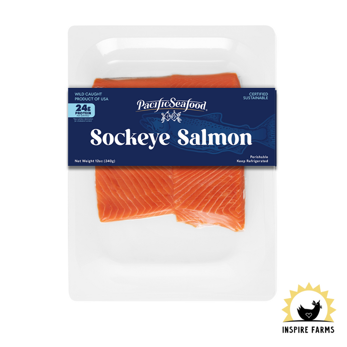 Pacific Seafood Sockeye Salmon 12oz