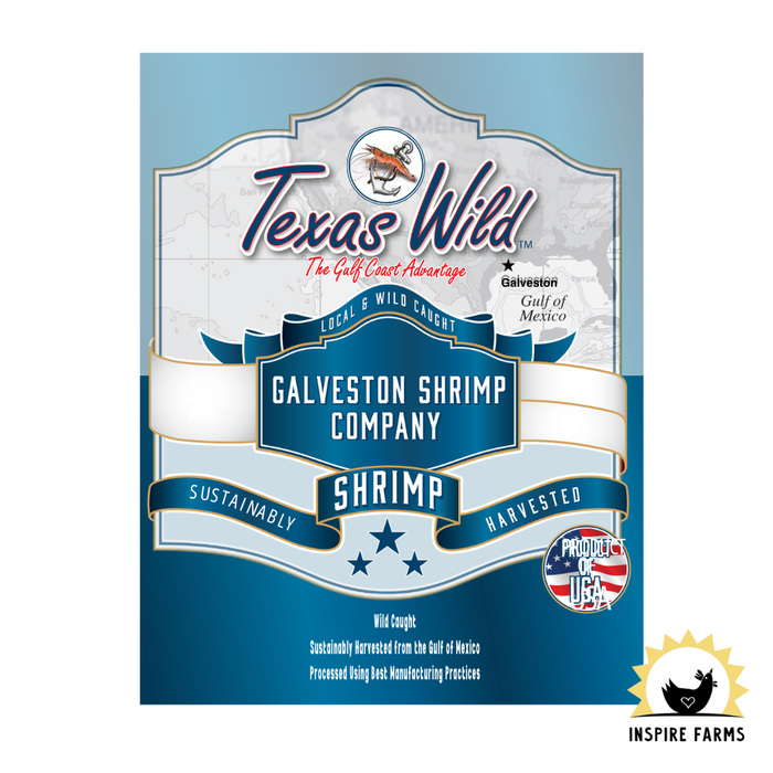 Pacific Seafood Texas Wild Headless Shrimp 2lbs