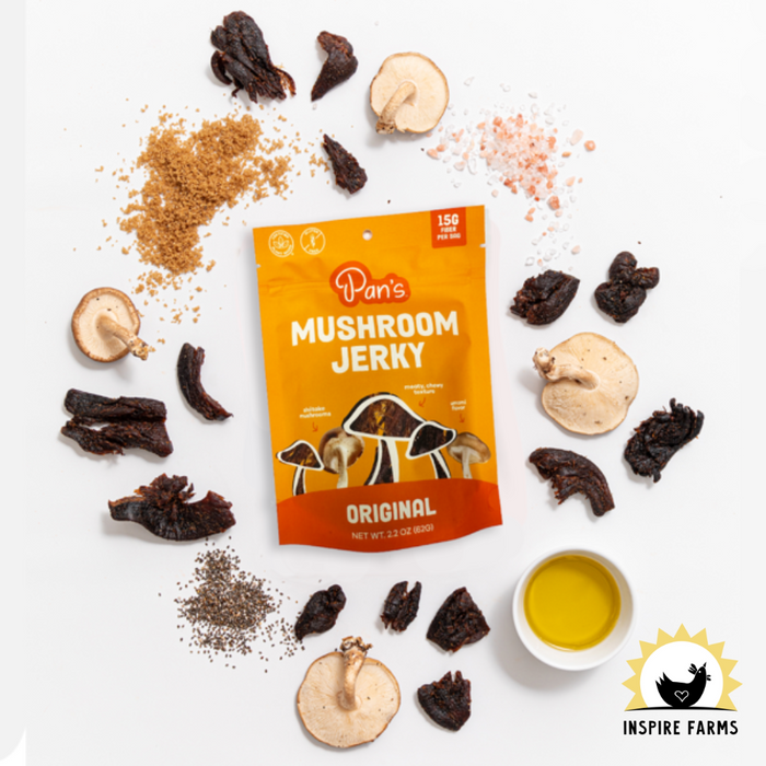 Pan's Mushroom Jerky - 2.2oz