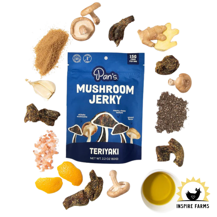 Pan's Mushroom Jerky - 2.2oz