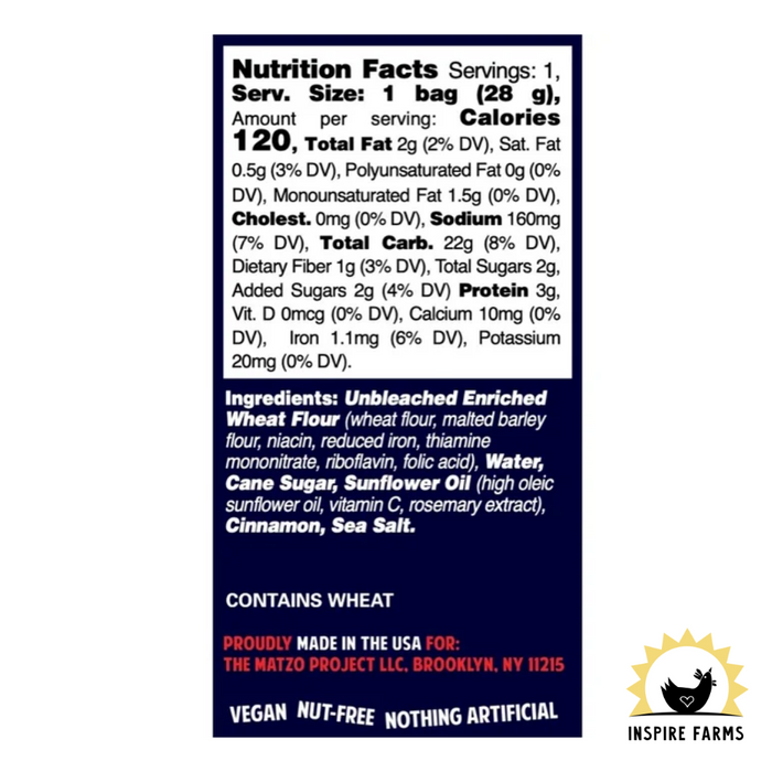 Cinnamon Sugared Matzo Chips