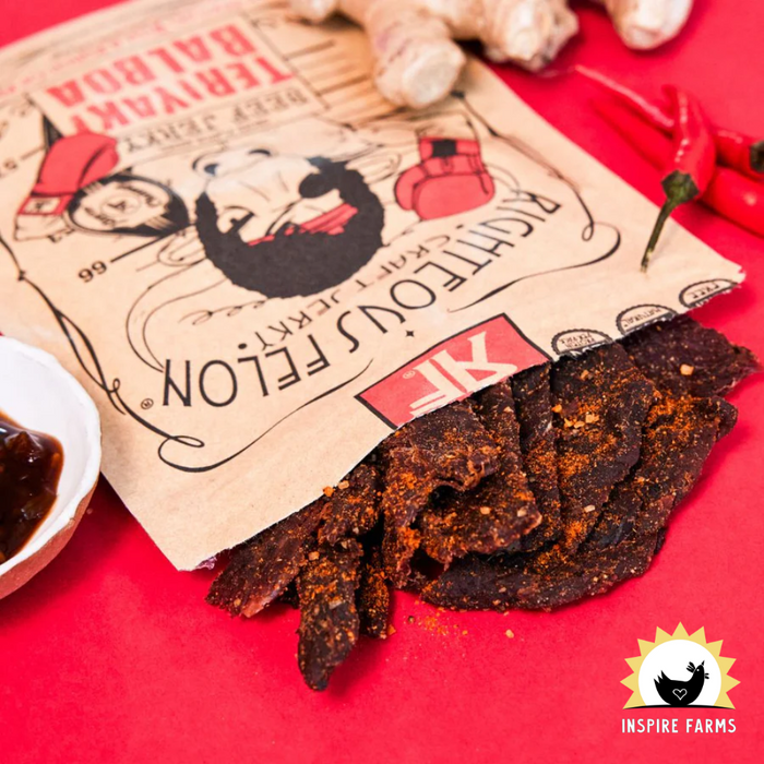 Teriyaki Balboa Beef Jerky 2oz