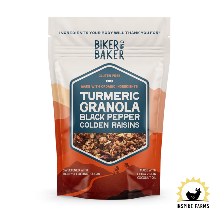 The Biker and Baker Turmeric Granola 8oz