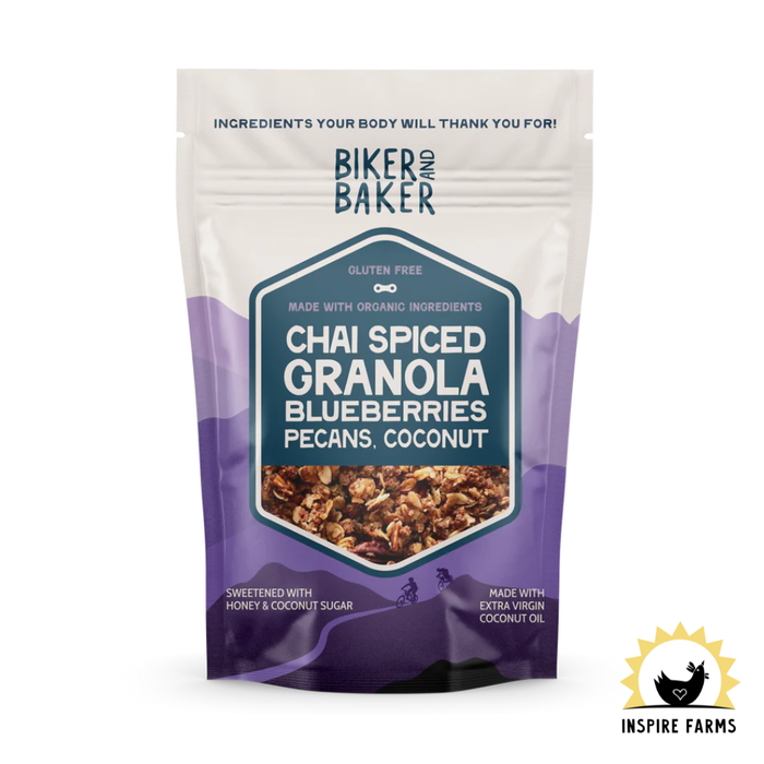 The Biker and Baker Chai Spiced Granola 8oz