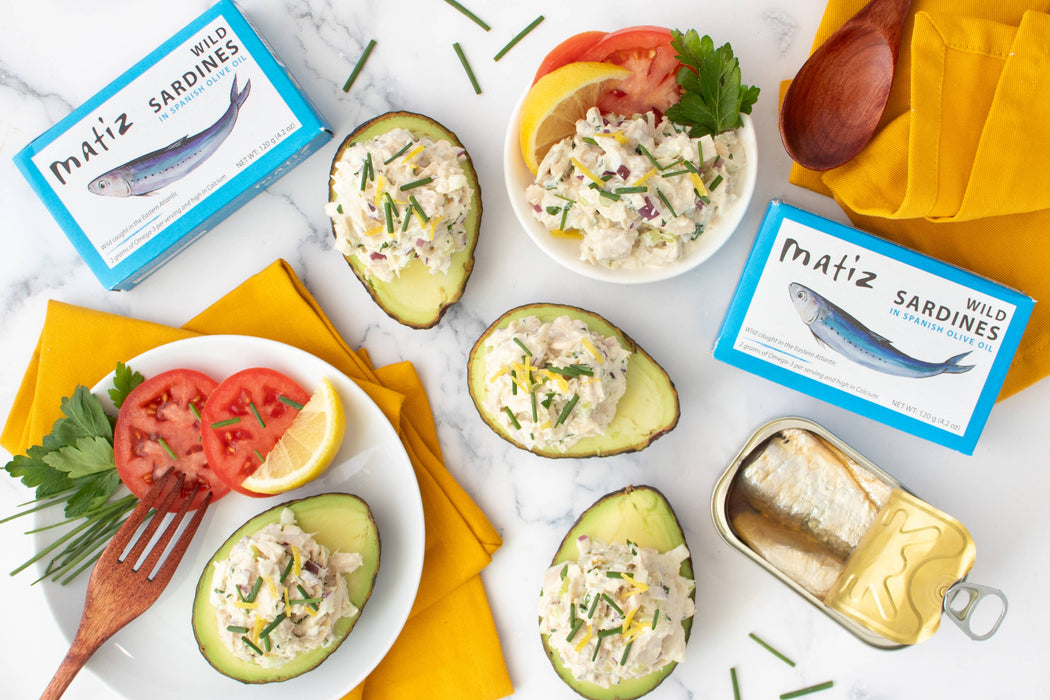 Matiz Smoked Sardines in Olive Oil - 4.2oz Tin