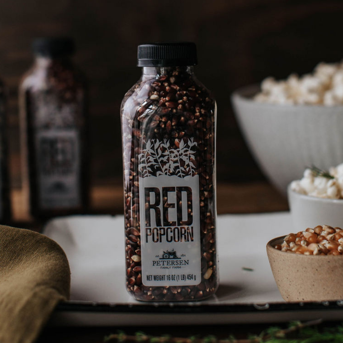 Petersen Family Farm - Farm Fresh Red Bottled Popcorn Kernels