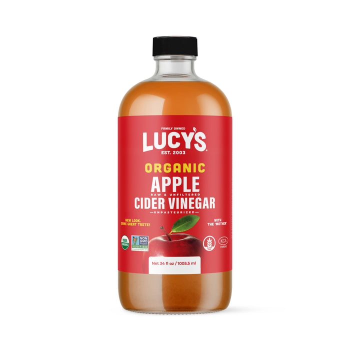 Lucy's - Lucy's Family Owned - Organic Apple Cider Vinegar 34oz.