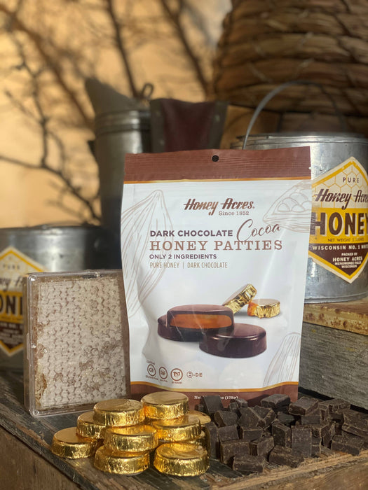 Dark Chocolate Cocoa Honey Patties