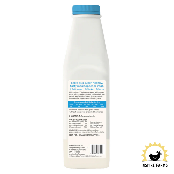 Freeze Dried Raw Goat Milk