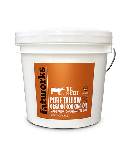 Fatworks - 1 Gallon Organic Grass Fed Tallow