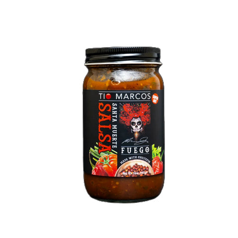Tio Marcos Santa Muerte Fuego Salsa