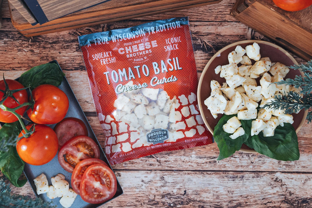 Cheese Brothers -Tomato Basil Cheese Curds