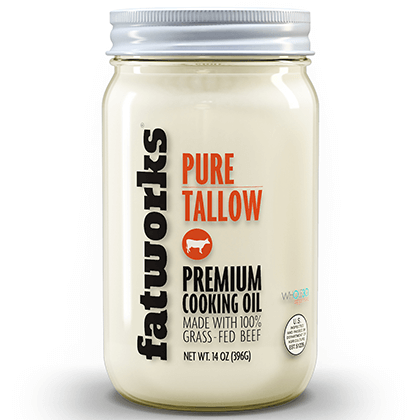 Fatworks Premium Grass Fed Beef Tallow 14 OZ
