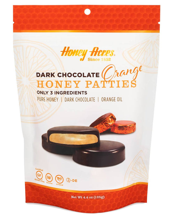 Honey Acres Inc. - Dark Chocolate Orange Honey Patties