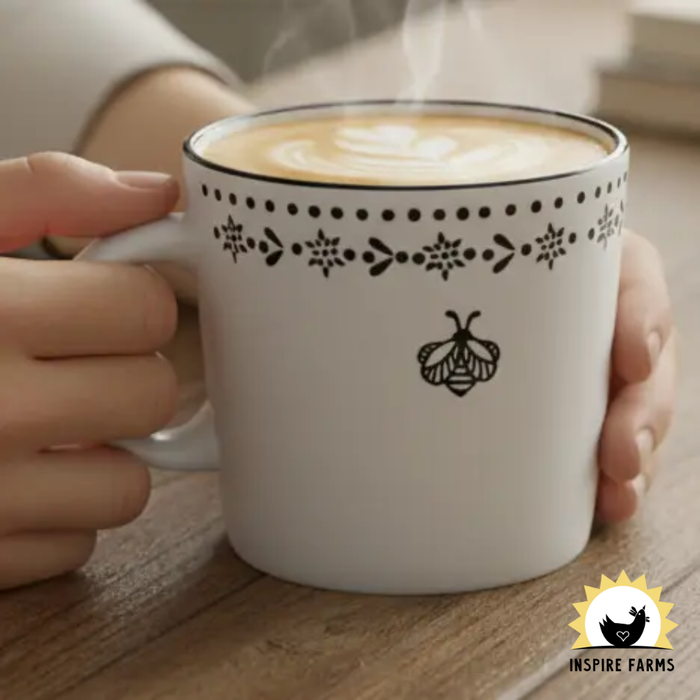 “Bee Yourself” Ceramic Mug 18oz