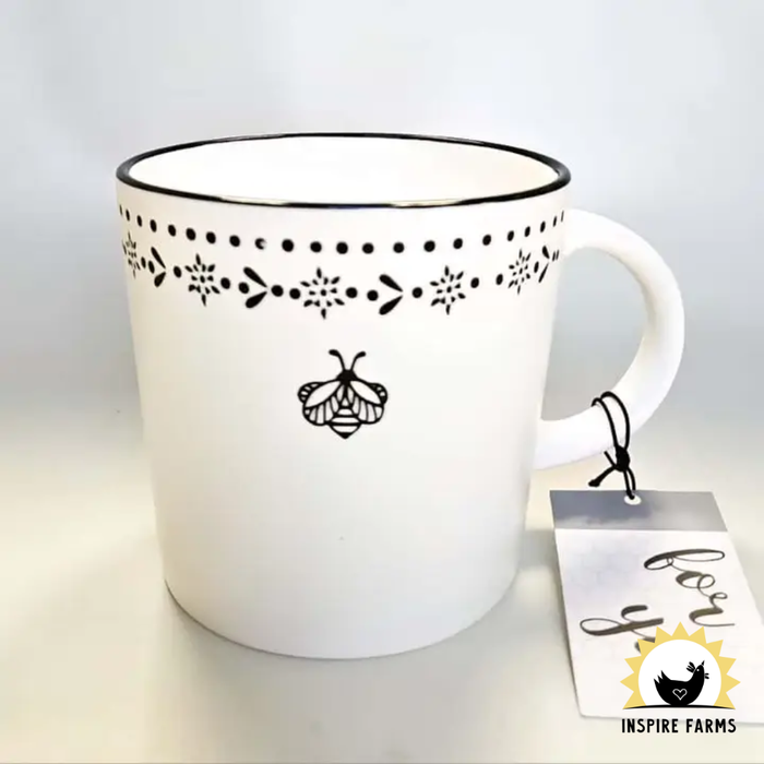 “Bee Yourself” Ceramic Mug 18oz