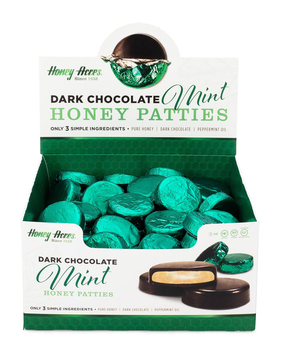 Honey Acres Inc. - Dark Chocolate Mint Honey Patties