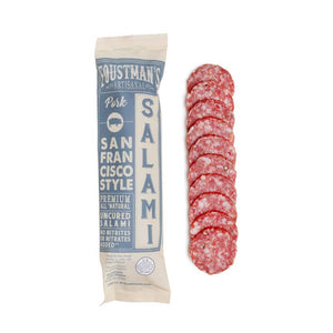 PORK SAN FRANCISCO STYLE | FOUSTMAN'S UNCURED SALAMI - 8oz