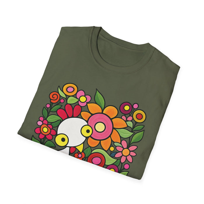 Inspire Farms Floral Hen T-Shirt