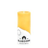 Pure Beeswax Pillar Candles: 3" x 6" / Raw