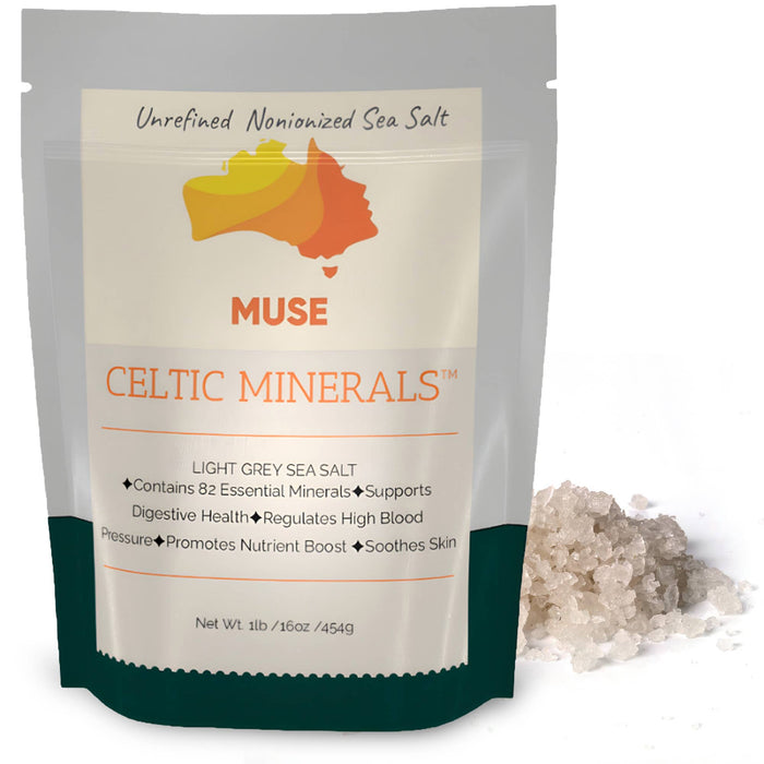 Muse Celtic Minerals LLC - Celtic  Sea Salt Sel Gris 0.5 lb