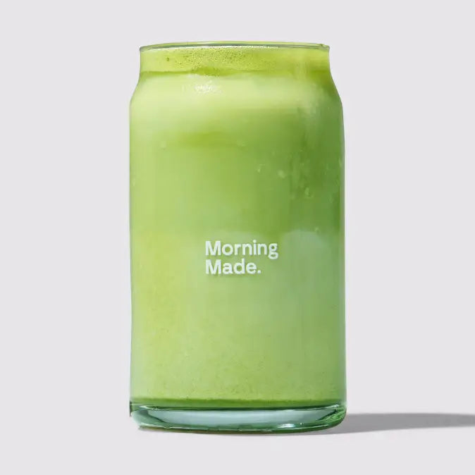Morning Made Glass Can Cup 445mL
