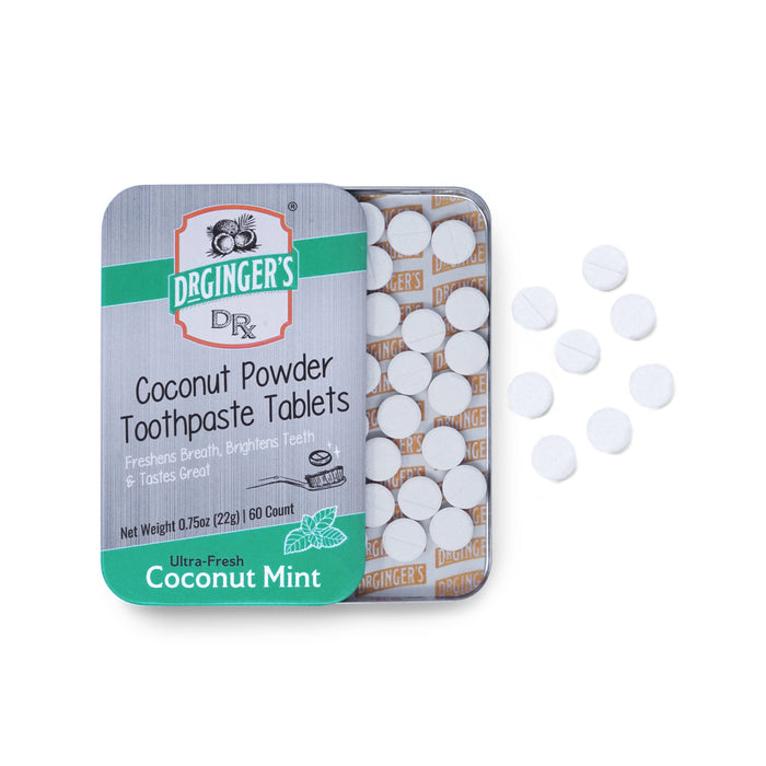 Dr. Gingers - Dr Ginger's Coconut Powder Toothpaste Tablets