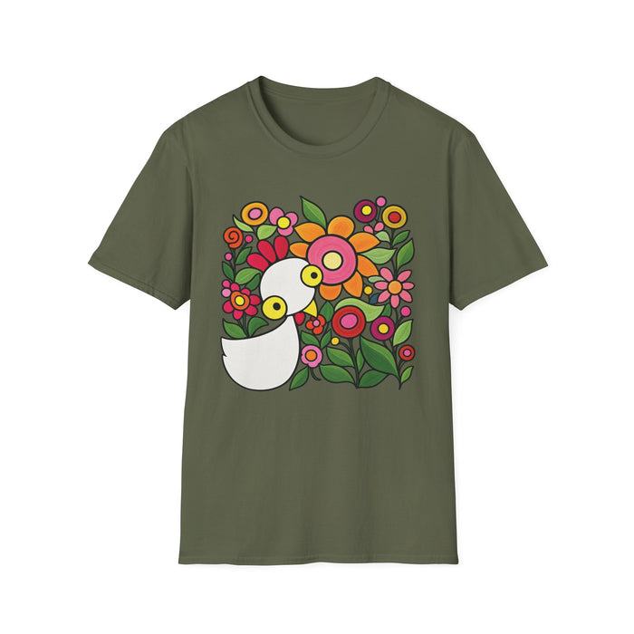 Inspire Farms Floral Hen T-Shirt