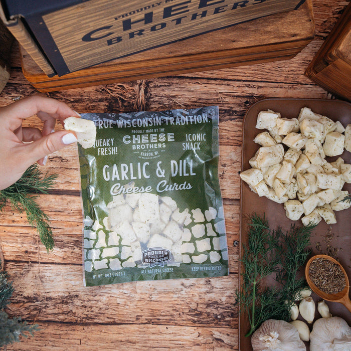 Cheese Brothers - Garlic and Dill Cheese Curds *Ships Fresh Daily*