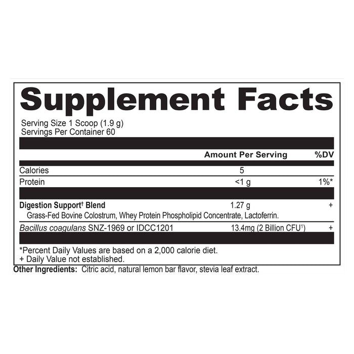 Colostrum | Powder Lemon Bar Flavor (60 Servings)