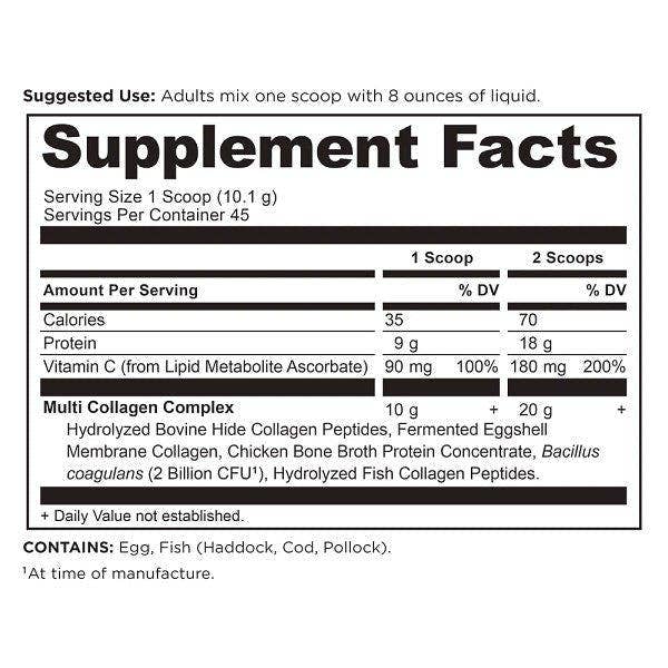 Ancient Nutrition - Multi Collagen - Protein - Pure - 45 Serving